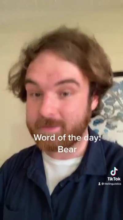 The story behind the word "Bear"