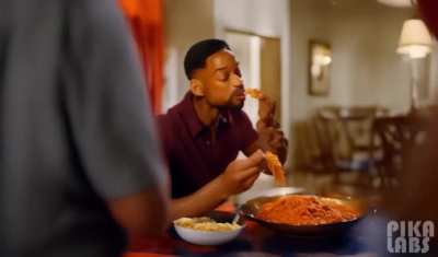 Will Smith eating pasta is always a thing #pikalabs