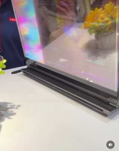 Lenovo&rsquo;s latest transparent monitor
