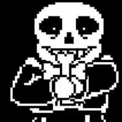 POV: you're sans and see the weird fan girls