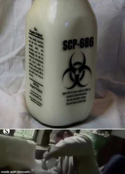 NO PLEASE I DON&rsquo;T WANT TO DRINK SCP-686 NOOOO!