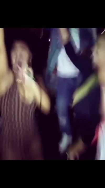 Performing and twerking