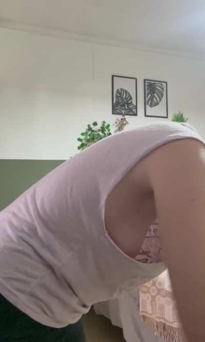 Fixed my hair… can't say the same about my shirt :P