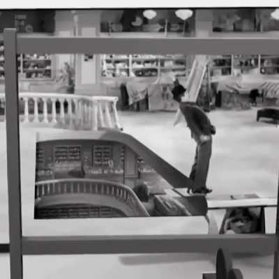 Charlie Chaplin Mordern Times Roller Skating Scene