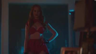 Madeline Petsch showing her sexy pale body