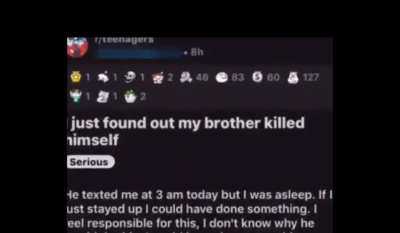 Just found out