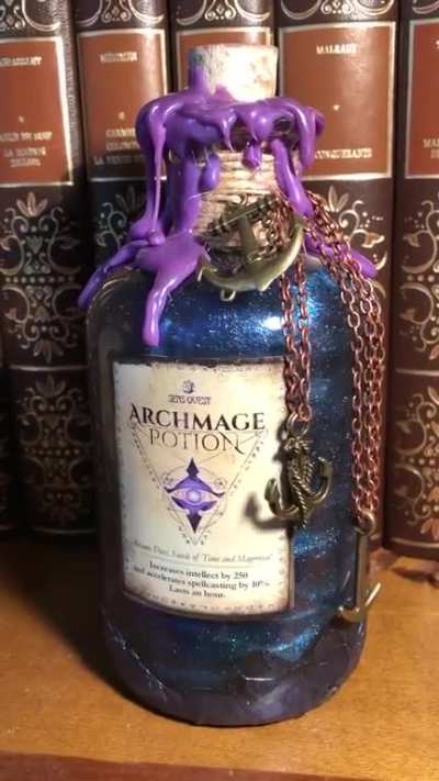Jaina inspired potion made by me ! (Facebook page in the comment)