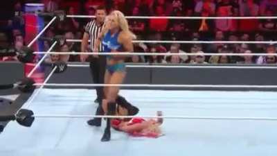 charlotte flair treats alexa bliss like her doormat