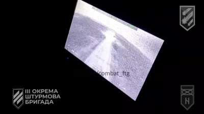 The first use of night fpv drones by the the 