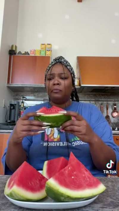 Mustard and watermelon