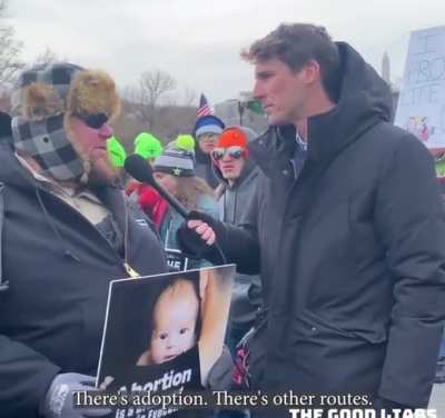 &ldquo;My body my choice&rdquo; but only for his body&hellip;