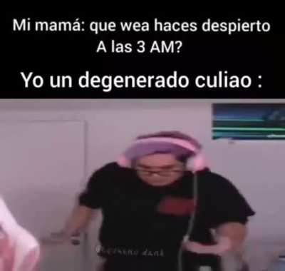 Yo un degenerao