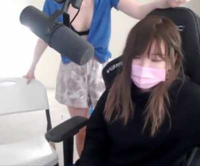 Open shirt Hafu