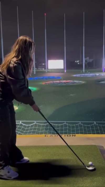 On the driving range August 2024