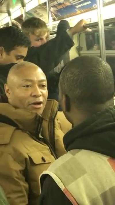 Staredown turns violent. Reddit moderator intervenes.