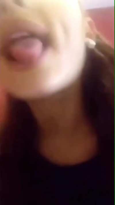 I like to think she enjoys sloppy kissing