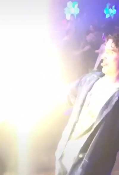 Blessing at the party