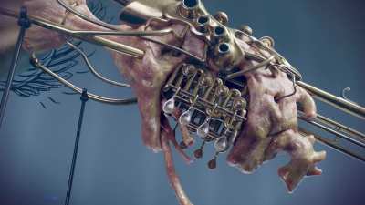 Weird trumpet