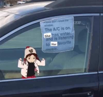 She is okay