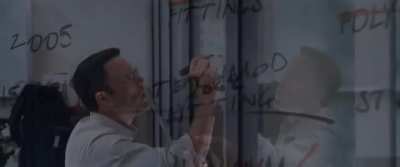 I am using this scene from the Accountant for my accounting Exam.