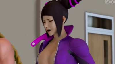 Street fighters fight just as well in the sheets, probably