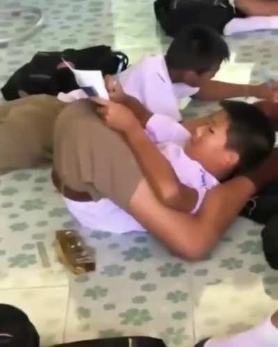 Kids come up with the weirdest solutions...