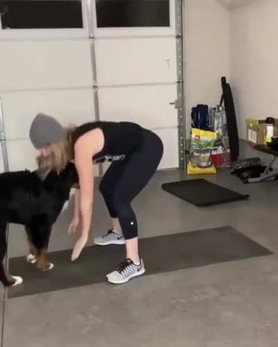 "You can take a break now!"