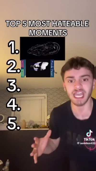 Top 5 most Hateable moments