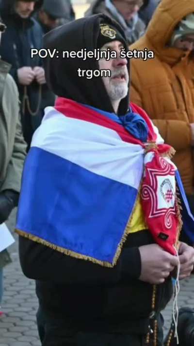 Nedjeljnja &scaron;etnja trgom