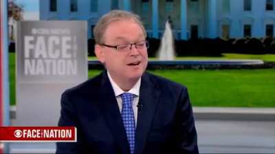 &ldquo;"It's looking like the deficit for this year will be $600B lower than it was last year... We've got the trade deficit cut in half from last year.&rdquo;
