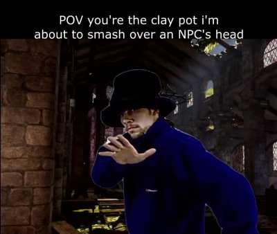 POV: clay pot