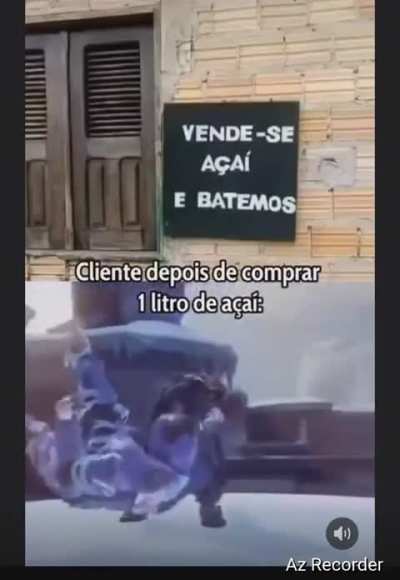 Da mesma saga de "enfrente a sapataria"
