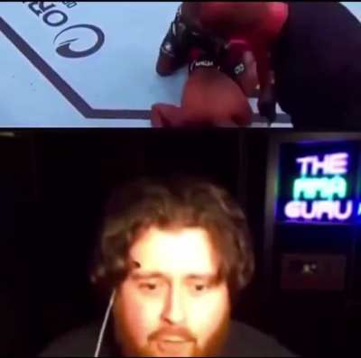 Everyone&rsquo;s reaction watching Bobby Green get KO&rsquo;d yesterday (loud warning)