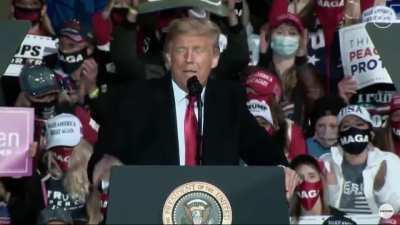 “I’ll kiss every guy—man and woman” - President Trump, Oct. 13, 2020