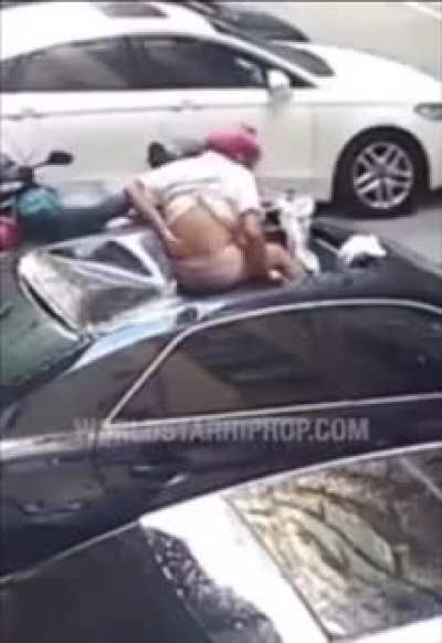 Side chick jumps out 4th floor window when lovers wife comes home unexpectedly