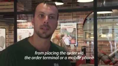 Pizzeria compl&egrave;tement autonome