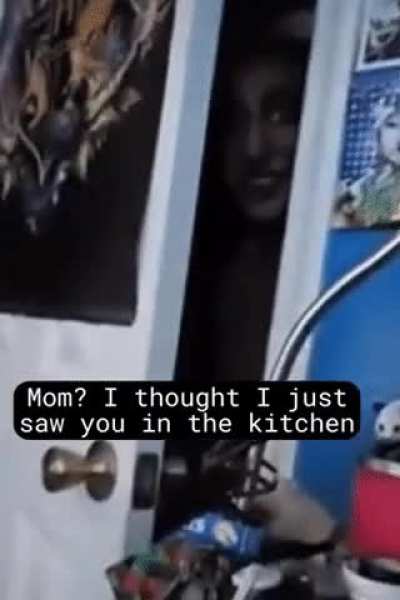 Mom, why does your skin look like that?