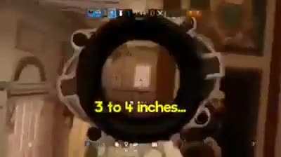 3 or 4 inches