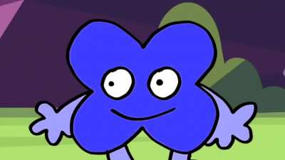 X is blue