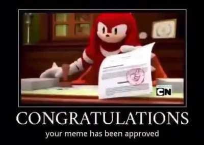 Parab&eacute;ns seu meme foi aprovado