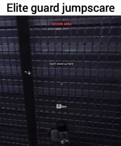 Spooky restart screen jumpscare