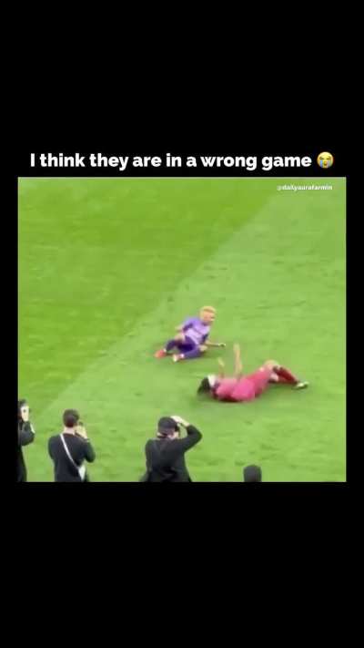 They think they are in the wrong game 😄