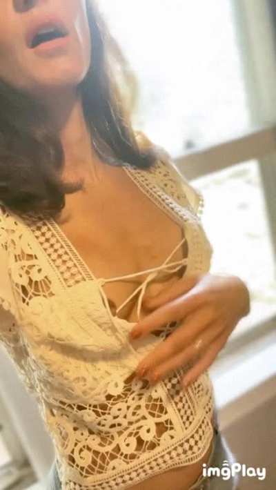 I love it when you sneak a peek when we&rsquo;re out.