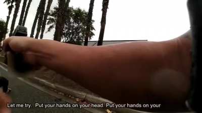 Officer Stays Calm and Prevents a Man From 