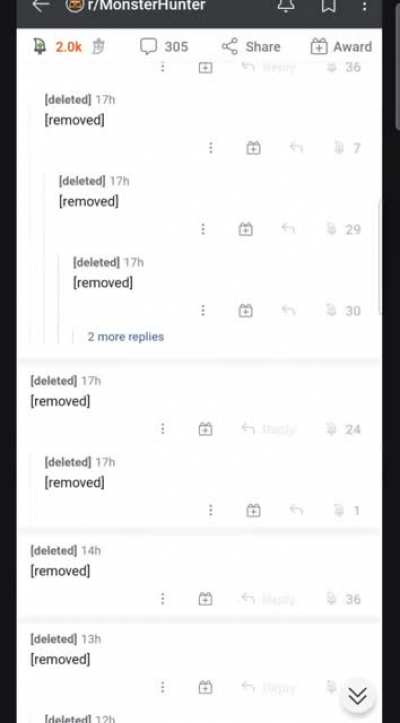 What happened here