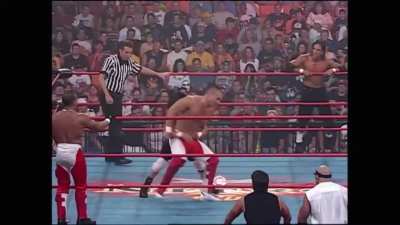 Rey Mysterio &amp;amp; Juventud vs Lance storm &amp;amp; Billy kidman | WCW Monday Nitro 7/3/2000
