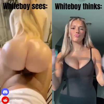 Whiteboys can't get BBC out of their head 🖤
