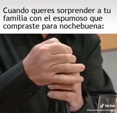 Muy espumoso el espumoso