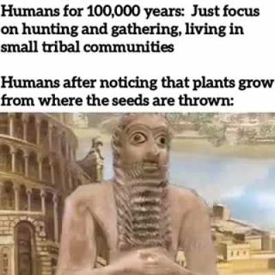 Humanity moment