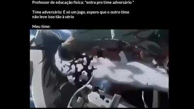 Meme de AOT 3&deg; temp, boa tarde fam&iacute;lia
